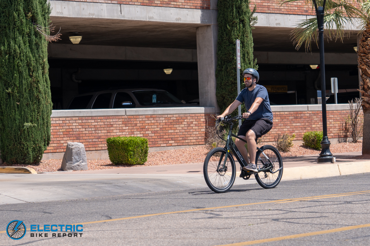 Aventon Pace 500.3 riding around