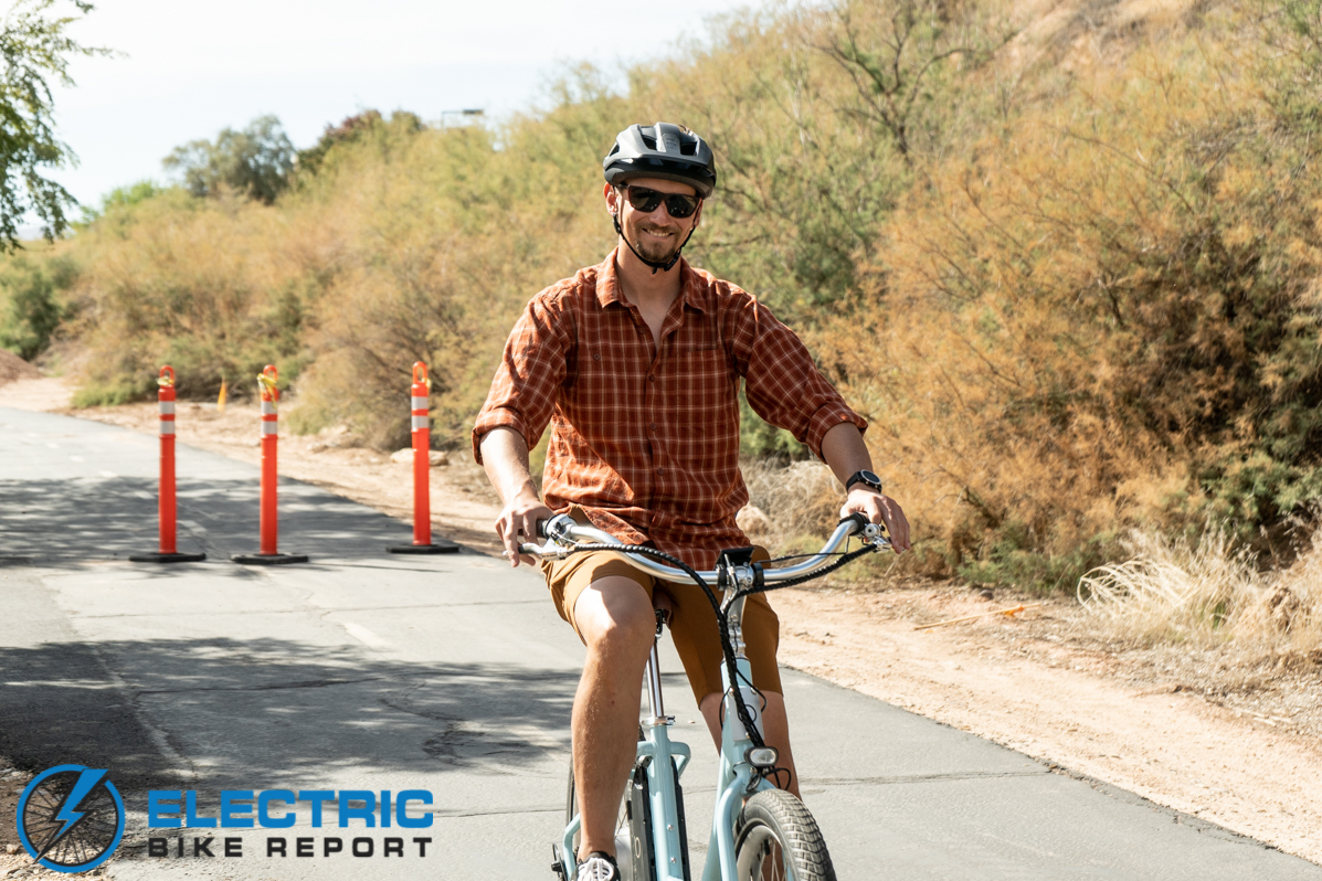 Blix Sol Eclipse Rider on Bike