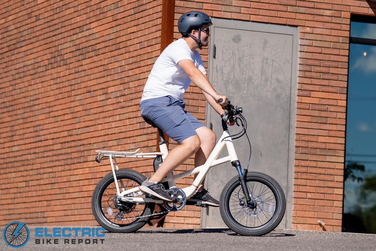 Co-ops Cycles Generation e1 handling speed while turning