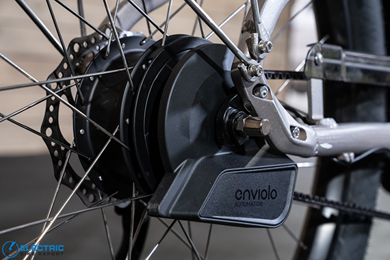 Evelo Omega automatic drivetrain