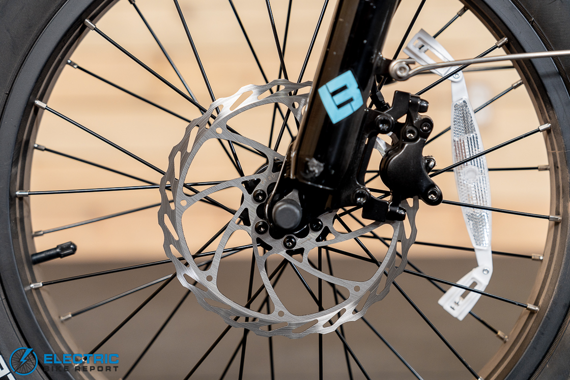 Lectric XP 3.0's brake rotors
