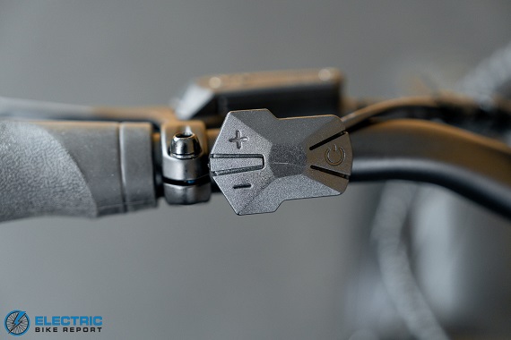 Lectric Xpeak control panel